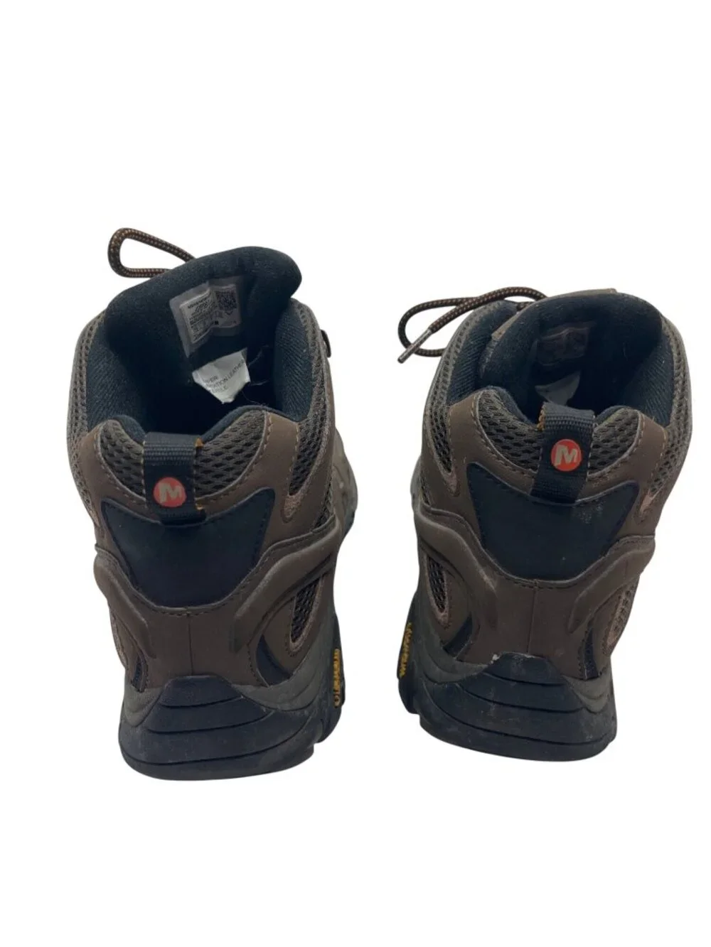 Merrell Mens Gore-Tex Hiking Boots Brown 11.5 US Vibram Sole Durable Outdoor Gea